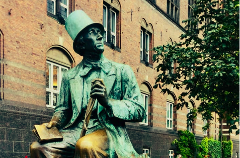 Hans Christian Andersen, by Henry Luckow-Nielsen